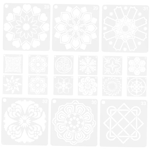 Angoily 36 Stück Mandala Malvorlagen Bodenschablonen Zum Bemalen Von Böden Und Wänden Runde Schablonenvorlagen Mandala Malschablonen Flache Schablone Jr Blumenschablone Zum Bemalen Angoily 36 Stück Mandala Malvorlagen Bodenschablonen Zum Bemalen Von Böden Und Wänden Runde Schablonenvorlagen Mandala Malschablonen Flache Schablone Jr Blumenschablone Zum Bemalen von Angoily