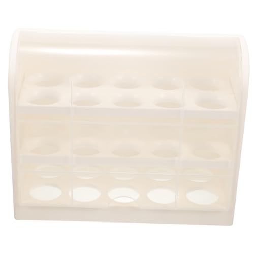 Angoily 3St eierkarton eierschale kühlschrankorginizer kühlschranl organisator Eierbehälter Eierhaltergestell freistehender Eierhalter Desktop-Eierhalter mehrschichtig Eierplatte schärfer von Angoily