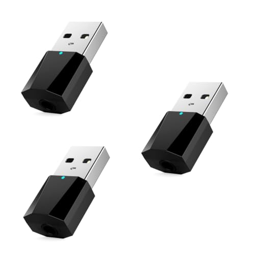 Angoily 3st Blisterverpackung Mini-USB-empfänger Heimischer Klang Schwarz Soundsystem Fürs Auto Empfänger USB Mini-empfänger Empfänger-Audio Stereo-Audio-Receiver Blackwel Haushalt von Angoily