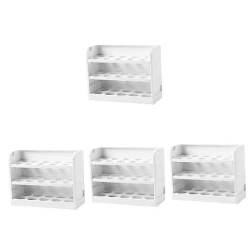 Angoily 4 Stück Aufbewahrungsbox Ei-Display-Container Eierhalter organizer kühlschrankorganiserset Aufbewahrungsschale für Eier Eierbehälter Lagerung Eierständer Angoily 4 Stück Aufbewahrungsbox Ei-Display-Container Eierhalter organizer kühlschrankorganiserset Aufbewahrungsschale für Eier Eierbehälter Lagerung Eierständer von Angoily