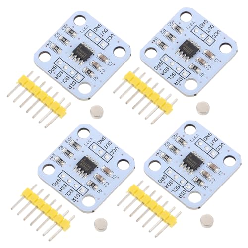 Angoily Sensormodulplatinen Für Zuhause Und Draußen – 4 Stück 12-bit Magnetisch Winkelmessung Zur Reparatur Angoily Sensormodulplatinen Für Zuhause Und Draußen – 4 Stück 12-bit Magnetisch Winkelmessung Zur Reparatur von Angoily