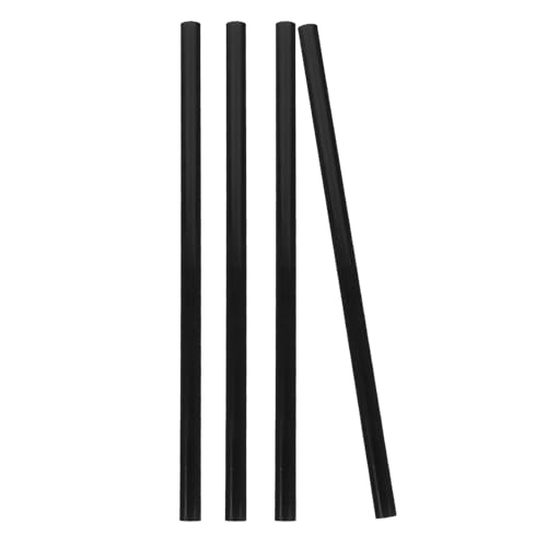 Angoily 4 Stück Spezial Bleistift Whiteboard-marker Kohlestifte Löschbare Stifte Permanentmarker Mit Feiner Spitze Markierungswerkzeug Kreide Geschossen Textmarker Malenstift Hölzern Black von Angoily