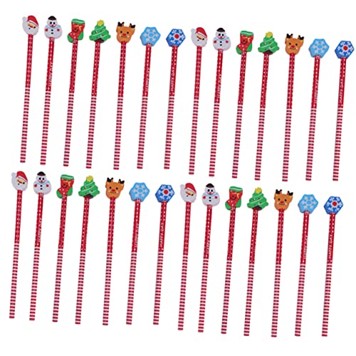 Angoily 40Stücke Weihnachts Bleistifte Für Kreative Mädchenstifte Mit Radiergummi Cartoon Design Büromaterial Und Mitgebsel Für Schule Und Weihnachtsfeiern Zufällige Designs Angoily 40Stücke Weihnachts Bleistifte Für Kreative Mädchenstifte Mit Radiergummi Cartoon Design Büromaterial Und Mitgebsel Für Schule Und Weihnachtsfeiern Zufällige Designs von Angoily