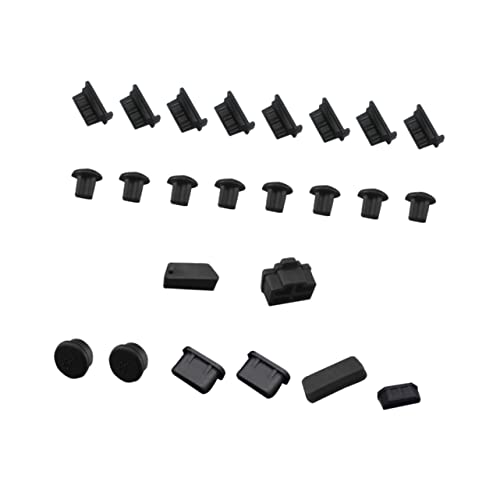 Angoily 2 Sätze Computer-staubschutz Für Motherboards Port-Stopper Port-Abdeckung Silikon Pc-Schutz Flusen- Und Schmutzbarriere 24 Stück X 2 von Angoily