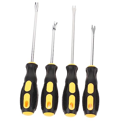Angoily 4Stücke Teiliges Nagelentferner Präzises Werkzeug Entfernen Von Nägeln Und Heftklammern Aus Gehärtetem Für Heimwerker Und Professionelle Anwendungen Einfach Angoily 4Stücke Teiliges Nagelentferner Präzises Werkzeug Entfernen Von Nägeln Und Heftklammern Aus Gehärtetem Für Heimwerker Und Professionelle Anwendungen Einfach von Angoily