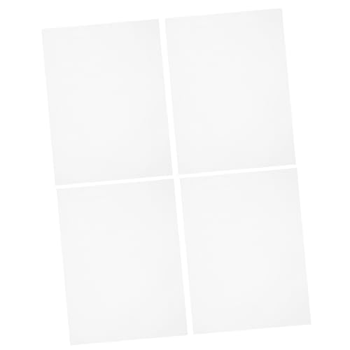 Angoily 5 Stück Blätter Papier Schmieröl Aktenvernichter Schmieröl Papier Schmieröl Paket Papier Aktenvernichter Papier Schmierpaket Aktenvernichter Werkzeuge Weiß Aktenvernichter von Angoily