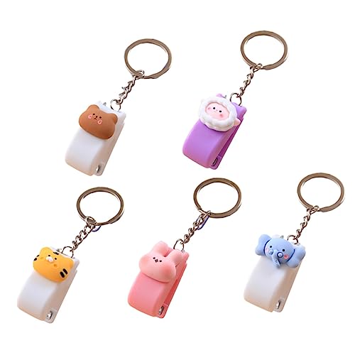 Angoily 5 Stück Hefter Schlüsselanhänger Schreibwaren Mini Hefter Für Schlüsselbundhefter Hefter Für Den Schreibtisch Schlüsselringe Tragbarer Hefter Abs Colorful Angoily 5 Stück Hefter Schlüsselanhänger Schreibwaren Mini Hefter Für Schlüsselbundhefter Hefter Für Den Schreibtisch Schlüsselringe Tragbarer Hefter Abs Colorful von Angoily