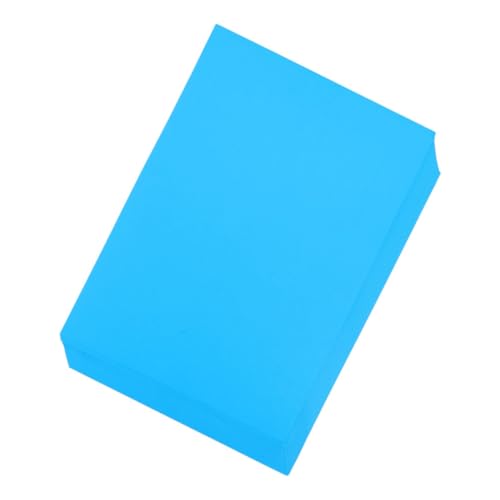 Angoily 50 Blatt Farbiger Karton Papier Pastellkarton bastelkarten bastel materialien vellum paper drawing paper geburtstagskarten Malen von DIY-Werkzeugen Fotografie-Set Malmaterial Blue von Angoily