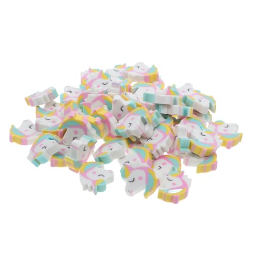 Angoily 50 Stück -Radiergummi Gummimeraser kleine Spielzeuge für Kinderpreise Radiergummis Rollenradierer meerjungfrau bleistifte Preise im Klassenzimmer Radiergummi von Angoily