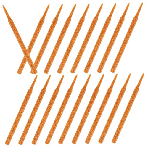 Angoily 50 Stück Stift Malen Filzstifte Nachfüllungen Einziehbar Lackausbesserungsstift Berühren Stifte Feine Spitze Glatt Schreibende Stifte Textmarker Bausatz Punkt Gel Light Brown Acryl von Angoily
