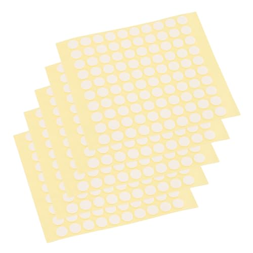 Angoily 500 Stück Klare Codierungsaufkleber Pads Klebeband selbstklebend Punkt Klebepad klar abnehmbar durchsichtige Aufkleber kreis aufkleber DOTS -Aufkleber Acryl Angoily 500 Stück Klare Codierungsaufkleber Pads Klebeband selbstklebend Punkt Klebepad klar abnehmbar durchsichtige Aufkleber kreis aufkleber DOTS -Aufkleber Acryl von Angoily