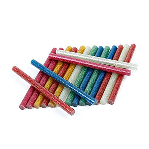 Angoily 50Stücke Glitzer Heißklebestifte Farben Für DIY Projekte Bastelarbeiten Schulprojekte Selbstklebende Klebestifte Gold Rosa Helllila Silber Leuchtendes Rot Angoily 50Stücke Glitzer Heißklebestifte Farben Für DIY Projekte Bastelarbeiten Schulprojekte Selbstklebende Klebestifte Gold Rosa Helllila Silber Leuchtendes Rot von Angoily