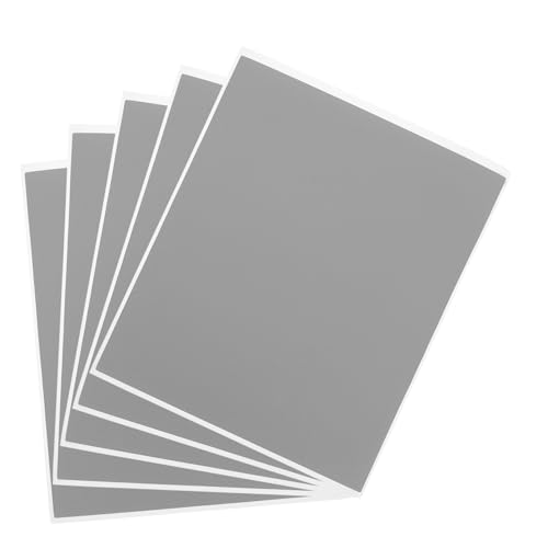 Angoily 5Blätter Rubbelkarten Aufkleber Selbstklebende Scratch Off Beschichtung Für DIY Rubbellose Spiele Und Veranstaltungen von Angoily