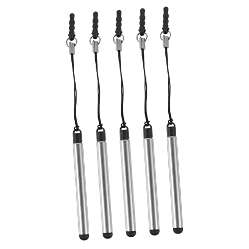 Angoily Touchscreen-Eingabestift Für Tablets Und Mobiltelefone 5er-Pack Kapazitiver Stift Mit Umhängeband Sanftes Schreiben Und Universelle Kompatibilität Angoily Touchscreen-Eingabestift Für Tablets Und Mobiltelefone 5er-Pack Kapazitiver Stift Mit Umhängeband Sanftes Schreiben Und Universelle Kompatibilität von Angoily