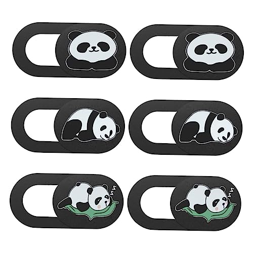 Angoily 6 STK Kameraabdeckung Stand Gleiten Folien Laptopständer Webcam-Abdeckung Kameraabdeckung Für Laptop Webcam-abdeckfolie Für Tablet Kameraabdeckungs-Slide-Blocker Abs Black Angoily 6 STK Kameraabdeckung Stand Gleiten Folien Laptopständer Webcam-Abdeckung Kameraabdeckung Für Laptop Webcam-abdeckfolie Für Tablet Kameraabdeckungs-Slide-Blocker Abs Black von Angoily