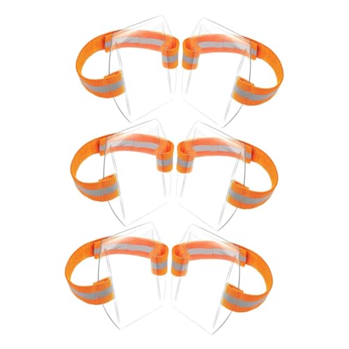 Angoily 6 Stück Armabzeichenhalter PVC-Abzeichenhalter Kartenhalter am Handgelenk Armband-Kartenhülle verstellbares Armband klarer ID-Inhaber Gurtband aus Polyester Orange Angoily 6 Stück Armabzeichenhalter PVC-Abzeichenhalter Kartenhalter am Handgelenk Armband-Kartenhülle verstellbares Armband klarer ID-Inhaber Gurtband aus Polyester Orange von Angoily