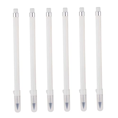 Angoily 6 Stück Bleistift Löschbarer Stift Unendlich Bleistift Bleistifte Ohne Spitze Zeichenstift Bleistifte Schreiben Bürobleistifte Lustige Stifte Für Weiß Das von Angoily
