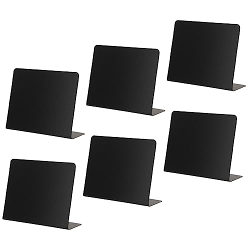 Angoily 6 Stück Multifunktionale Kreidetafeln Menütafel Kreidetafel Schild Wandkreidetafel Mini Party Etiketten Erste Kleine Kreidetafel Nachrichtentafel Arbeitsplatte Schreiben von Angoily