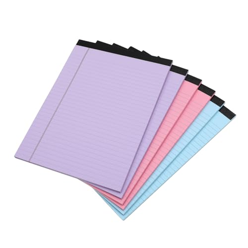 Angoily 6 Stück Notizblock Nette Notizpolster Notizbuch süße Notizbilder Schulbedarf Notizblöcke für die Arbeit Server-Notizblöcke Bürozubehör Memo -Notepad Büromaterial für Frauen Papier von Angoily
