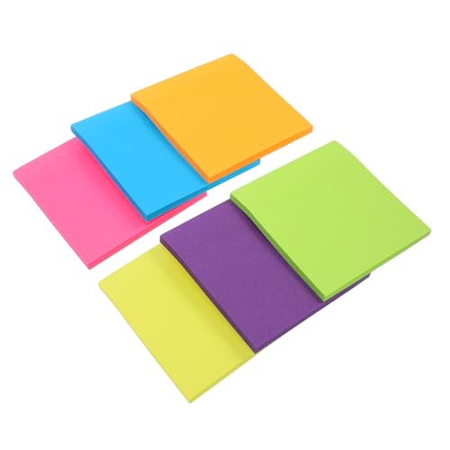 Angoily 6 Teilige Notizblöcke Süßes Schulmaterial College Zubehör Für Studenten Mini Notizbuch Schulmaterial Journaling Notizbücher Ästhetisches Schulmaterial Post Notizen von Angoily