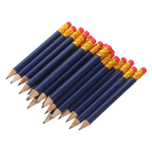 Angoily 72 Stück Schülerbriefpapier Schreibwaren Kunststifte Stifte für die Schule dünn Griff hb pencil schreibutensilien bleistift kleine Stifte Tragbare Schreibstifte für Studenten Holz von Angoily