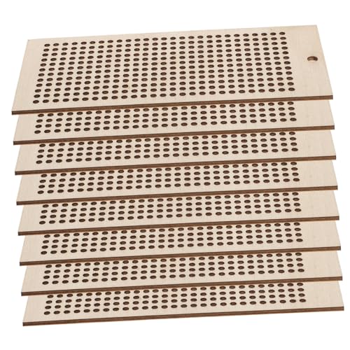 Angoily 8 Stück Bestickte Lesezeichen Aus Holz Basteln Ausgefallene Braune Rohlinge Lesezeichen Stickmuster Lesezeichen In Form Von Stickgarn Markierungen Tags Werkzeuge Für von Angoily