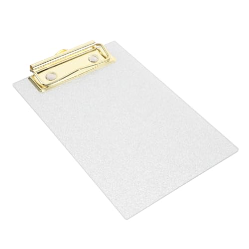 Angoily Acryl -Schreibbrettclip Zwischenablage süß Mini-Zwischenablage Acryl-Klemmbretter Binder Zwischenablage Klemmbrett-Clip Glitzer-Zwischenablage Halter für Büroklammern Metall Silber Angoily Acryl -Schreibbrettclip Zwischenablage süß Mini-Zwischenablage Acryl-Klemmbretter Binder Zwischenablage Klemmbrett-Clip Glitzer-Zwischenablage Halter für Büroklammern Metall Silber von Angoily