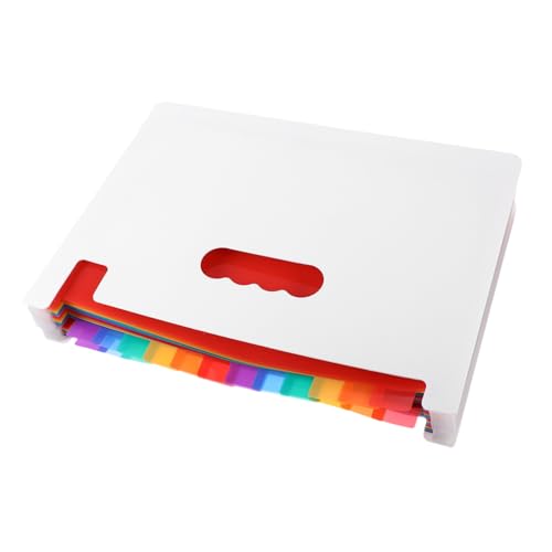 Angoily Aktenaufbewahrungsbox Büro Organizer Und Aufbewahrungsdokumente Akten Organizer Behälter Ordner Multi Business Aufbewahrungs Organizer Erweiterbarer Organizer von Angoily