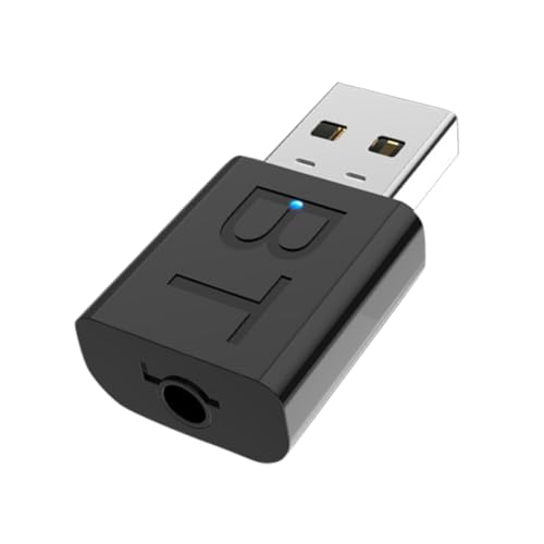Angoily Audioadapter Drahtloser Sender Empfänger für Stereoanlage Kompakt für PC Fernseher Auto Lautsprecher Einfache Verbindung Tragbar Angoily Audioadapter Drahtloser Sender Empfänger für Stereoanlage Kompakt für PC Fernseher Auto Lautsprecher Einfache Verbindung Tragbar von Angoily