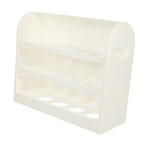 Angoily Aufbewahrungsbox für Eier Eierhalter egg holder for refrigerator Plastik Ei-Organizer-Behälter freistehender Eierhalter Eierständer Haushalt Aufbewahrungskiste schärfer von Angoily