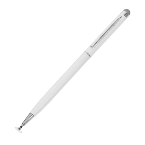 Angoily Berühren Sie Handschriftenkondensatorstift Computer-Stift Touchscreen-Stift für Telefon Stift für Tablet Touchpen für Telefon Universeller Touch-Stift Metall Weiß von Angoily