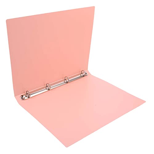 Angoily Blatt Mappe Musik Ordner Zum Ausfüllen Aus Papier Schutz Dateiordner in Briefgröße A4-ordner Mit Losen Blättern Erweiterbare Ordnertaschen Wieder Auffüllbar Sammelalbum Metall Rosa von Angoily