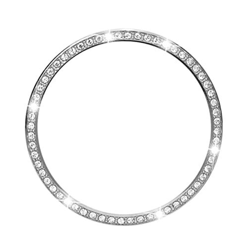 Angoily Bling Mode Lünette Ring Für Watch Glitzernder Schutzring Für Uhrenzubehör Staubabweisend Perfektes Upgrade Für Ihre Smartwatch von Angoily