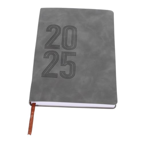 Angoily Büro Planer Mini Notizblock Jahresnotizbuch Für Zuhause Und Büro Planung Organizer Graues Design Zartes Notizbuch Für Tägliche Notizen von Angoily