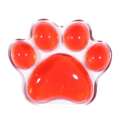 Angoily Ergonomische Katzenpfoten Handgelenkauflage aus Silikon für Büro und Gaming Niedliches Mauspad mit Gelartiger Unterstützung Leicht zu Reinigen und Auffälliges Angoily Ergonomische Katzenpfoten Handgelenkauflage aus Silikon für Büro und Gaming Niedliches Mauspad mit Gelartiger Unterstützung Leicht zu Reinigen und Auffälliges von Angoily