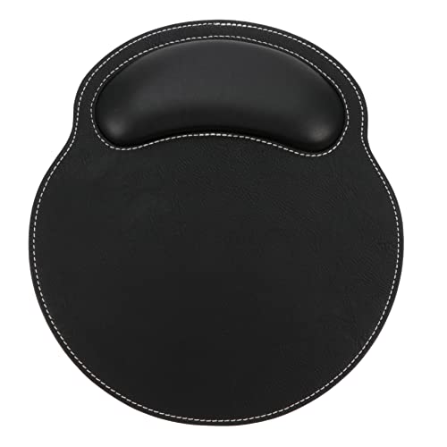Angoily Ergonomisches Handgelenkstütze Mauspad Rutschfestes PU Leder Computerpad Mit Memory Für Gaming Und Büroarbeit Schwarzes Design Für Optimalen Komfort Angoily Ergonomisches Handgelenkstütze Mauspad Rutschfestes PU Leder Computerpad Mit Memory Für Gaming Und Büroarbeit Schwarzes Design Für Optimalen Komfort von Angoily