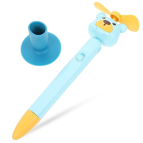 Angoily Fan-Stift Kugelschreiber mit Fächer Schreibstift mit Fächer handlicher Mini- Schreiben Schreibstift im Fan-Design Mini-Fan praktischer Stift Abs Blue Zufällige Farbe Angoily Fan-Stift Kugelschreiber mit Fächer Schreibstift mit Fächer handlicher Mini- Schreiben Schreibstift im Fan-Design Mini-Fan praktischer Stift Abs Blue Zufällige Farbe von Angoily