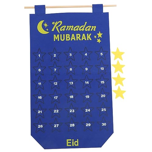 Angoily Filzkalender Dekoration Adventskalender Dekorationen Mubarak Wandkalender Ornament Tisch Countdown Kalender Countdown Kalender Dekorativer Schreibtischkalender Blau Angoily Filzkalender Dekoration Adventskalender Dekorationen Mubarak Wandkalender Ornament Tisch Countdown Kalender Countdown Kalender Dekorativer Schreibtischkalender Blau von Angoily