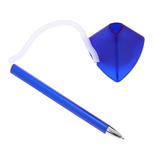 Angoily Gegenstift Ausziehbarer Stifthalter Schreibtischstifte Signaturstift Sicherheitsstift Abzeichen-reel-stift Sichtschutzstift Blue Abs von Angoily
