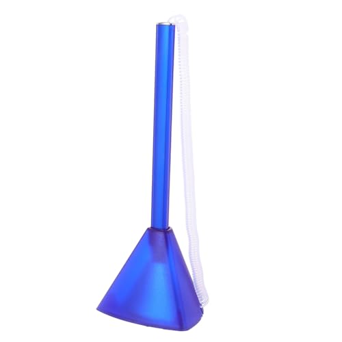 Angoily Gegenstift blauer stift kugelschreiber Signaturstift Schreibtisch Zubehör Stift für den Schreibtisch Schreibutensil Abzeichen-Reel-Stift Sicherheitsstift Sichtschutzstift Abs Blue von Angoily