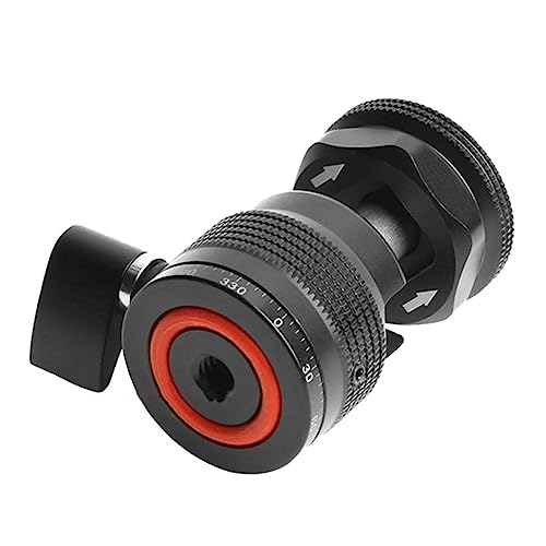 Angoily Heißer Schuhadapter Kugelkopf Halterung für Kameras Camcorder Rotierender Kugelkopf Leicht zu Installieren für Mikrofone Kameras Robust Angoily Heißer Schuhadapter Kugelkopf Halterung für Kameras Camcorder Rotierender Kugelkopf Leicht zu Installieren für Mikrofone Kameras Robust von Angoily