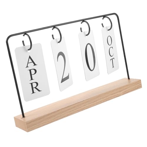 Angoily Kalender Landhaus-schreibtischzubehör Kalender Anzeigen Schreibtischkalender Kalenderplaner Rustikaler Tischkalender Zeitplan Kalender Stehender Flip-desktop Papier Black Angoily Kalender Landhaus-schreibtischzubehör Kalender Anzeigen Schreibtischkalender Kalenderplaner Rustikaler Tischkalender Zeitplan Kalender Stehender Flip-desktop Papier Black von Angoily