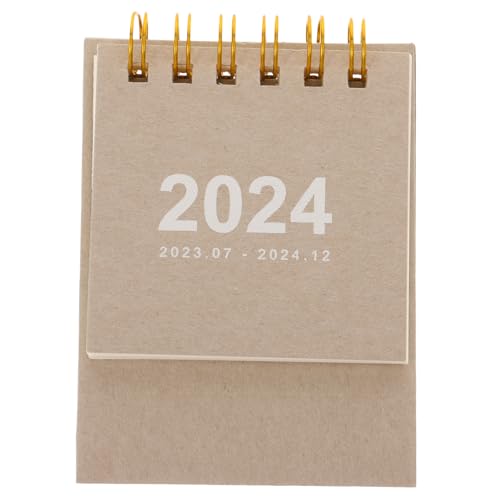 Angoily Kompakter Mini Schreibtischkalender Empfindlicher Stehender Kalender für Tägliche Planung Praktischer Haushaltskalender Hochwertige Angoily Kompakter Mini Schreibtischkalender Empfindlicher Stehender Kalender für Tägliche Planung Praktischer Haushaltskalender Hochwertige von Angoily