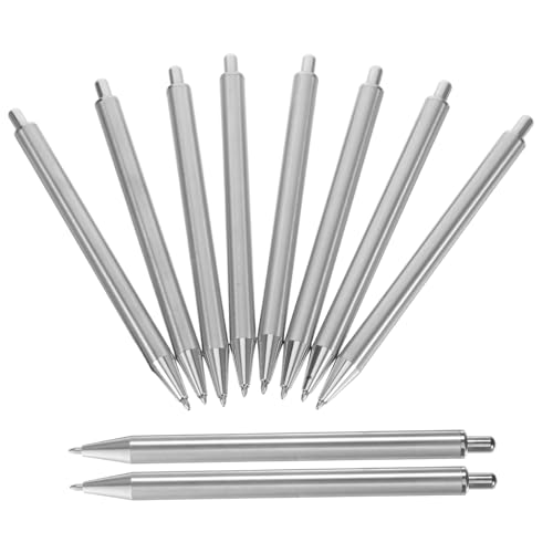 Angoily Kugelschreiber Aus Edelstahl Stylus Stifte Lehrer Stifte Kugelschreiber Stylus Kugelschreiber Kugelschreiber Schwarzer Metallstift Süße Stifte Für Frauen Schwarzer Stift von Angoily