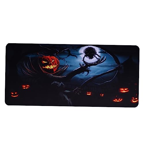 Angoily Mauspad Schädel-Mausunterlage Computermatte Laptop -Pad Halloween-Mausunterlage Schreibtischzubehör Colorful Angoily Mauspad Schädel-Mausunterlage Computermatte Laptop -Pad Halloween-Mausunterlage Schreibtischzubehör Colorful von Angoily