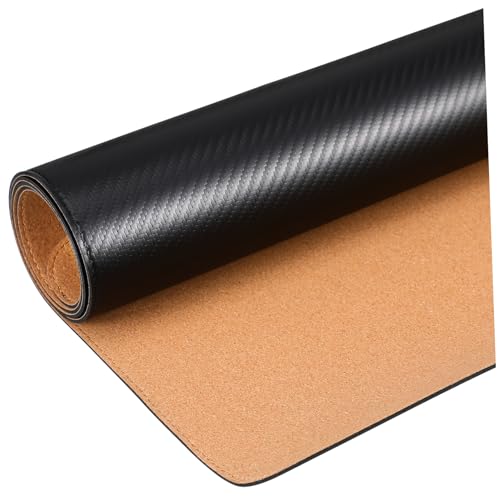 Angoily Mauspad Schreibtischzubehör extra große Schreibtischunterlage Mausschnittstellenpad Schreibtischschutz Tastatur-Pad Büro-Schreibtischbezug -Pads Kork Black Angoily Mauspad Schreibtischzubehör extra große Schreibtischunterlage Mausschnittstellenpad Schreibtischschutz Tastatur-Pad Büro-Schreibtischbezug -Pads Kork Black von Angoily