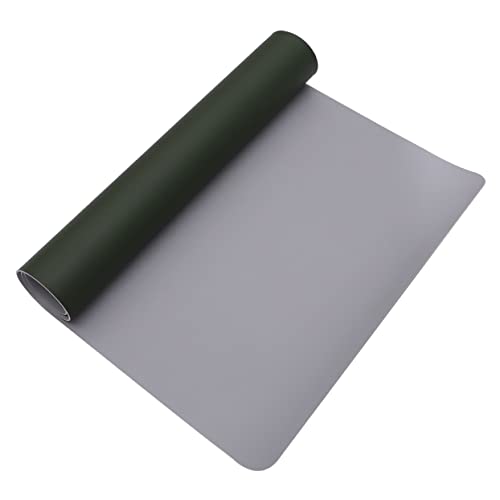Angoily Mauspad Unterlage Laptop-Matte Büroblock Computermatte Dunkelgrün Angoily Mauspad Unterlage Laptop-Matte Büroblock Computermatte Dunkelgrün von Angoily