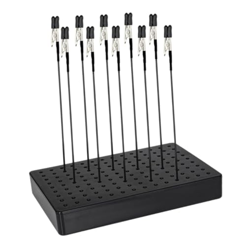 Angoily Memo-ordner Kleine Klammern Zum Basteln Papier Organisieren Clip Büroklammer-memo Kleine Klammern Für Papier Fotoclips Für Bilder Büroklammern Masse Black Pvc von Angoily