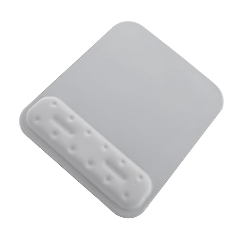 Angoily Memory Foam Handhalter Ergonomisches -Pad Handgelenkauflage für Unterlage Handgelenksunterstützung handgelenkstütze -Pads Mauspad ergonomisch Stoff Grau Angoily Memory Foam Handhalter Ergonomisches -Pad Handgelenkauflage für Unterlage Handgelenksunterstützung handgelenkstütze -Pads Mauspad ergonomisch Stoff Grau von Angoily
