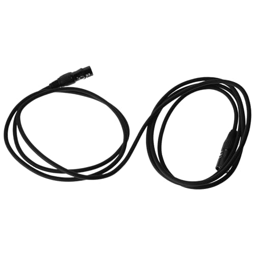 Angoily Mikrofonkabelkabel Musikinstrumentenlinie Bühnen -Mikrofonkabel Audiomischer xlr stecker auf buchse adapter XLR-Buchse auf Buchse Tastatur-Verbindungskabel Plastik Schwarz Angoily Mikrofonkabelkabel Musikinstrumentenlinie Bühnen -Mikrofonkabel Audiomischer xlr stecker auf buchse adapter XLR-Buchse auf Buchse Tastatur-Verbindungskabel Plastik Schwarz von Angoily
